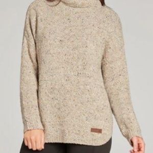 SHERPA Women's Yuden Pullover Sweater - Merino jumper SIZE S/M COLOR CHAI TEA